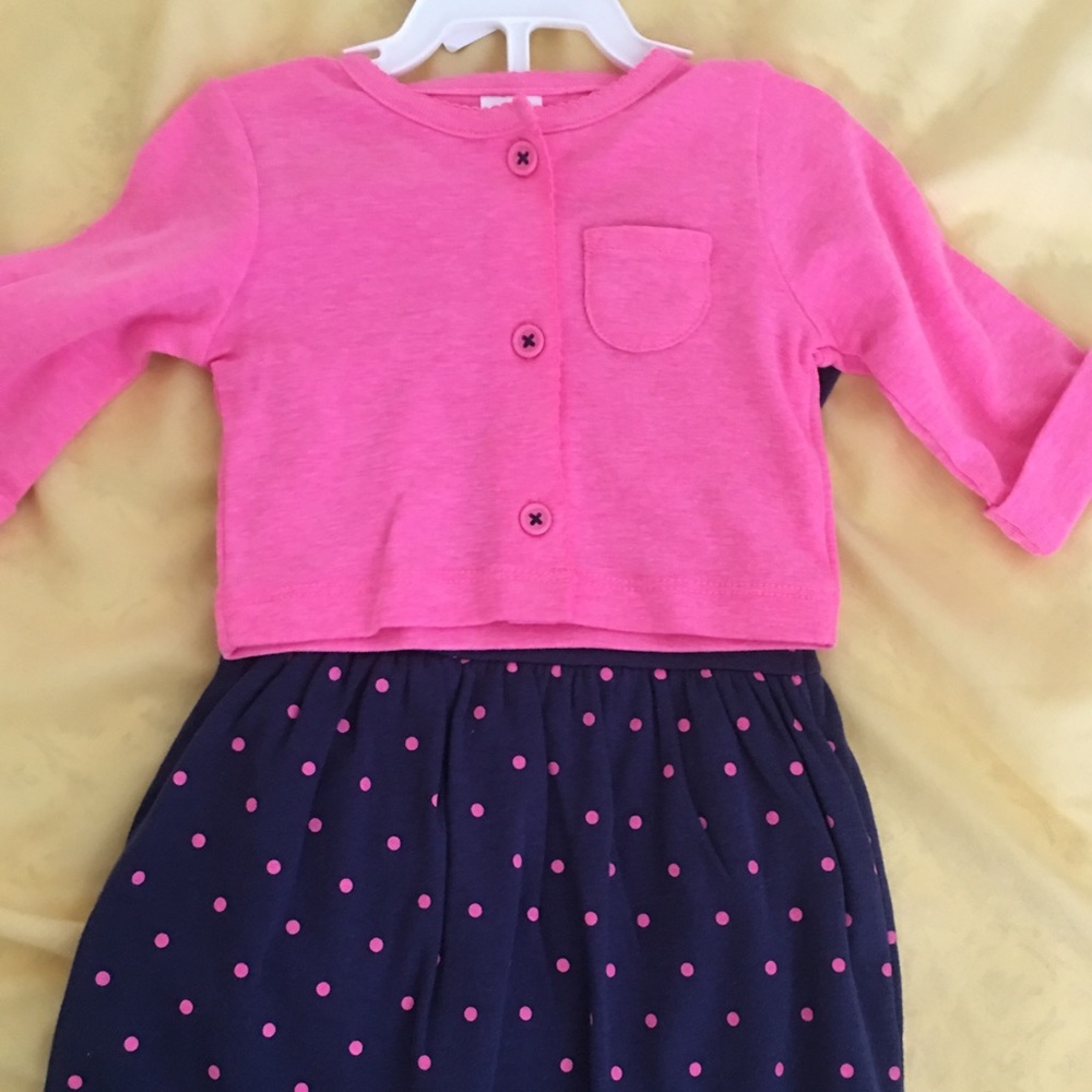 Cute 2 piece Dress with Cardigan in Size 9 months